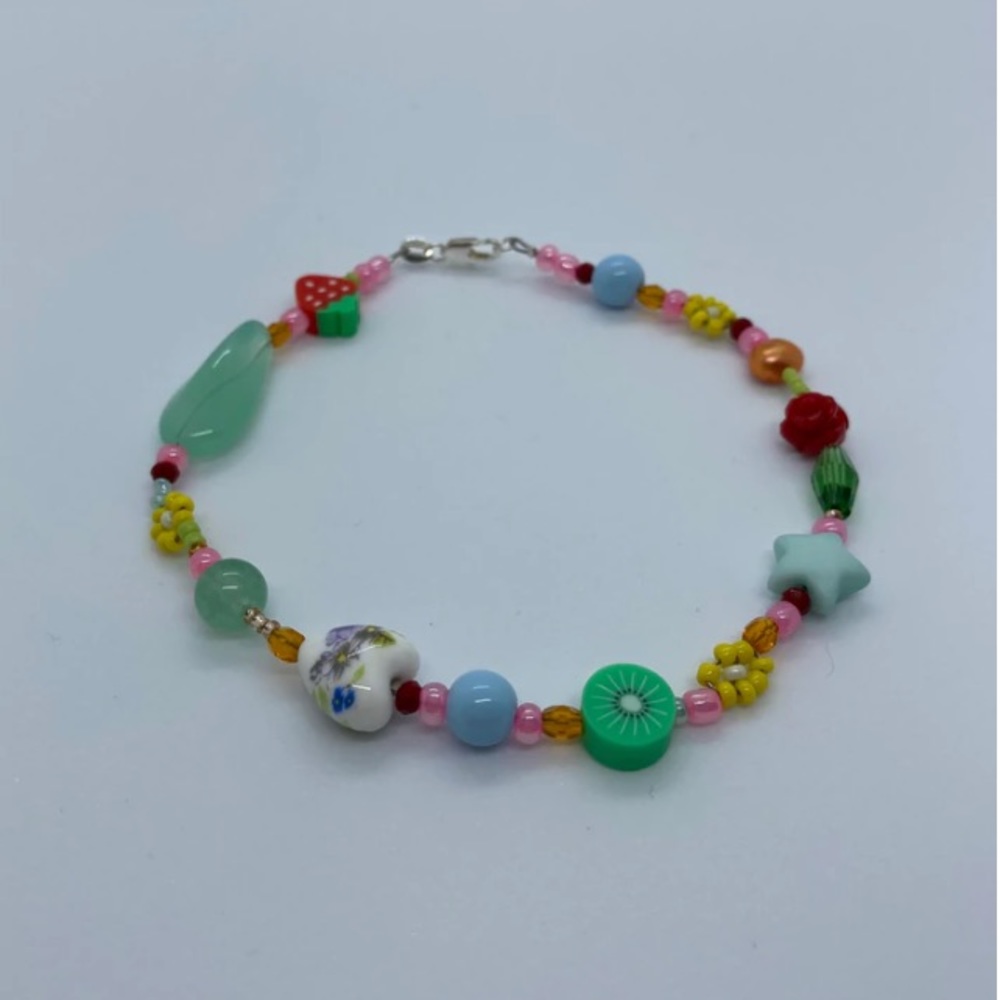 Handmade charm Ankle bracelet